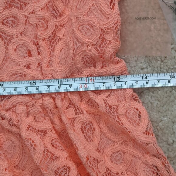 love21 by Forever 21 lace dress pink small nwt - Picture 9 of 11